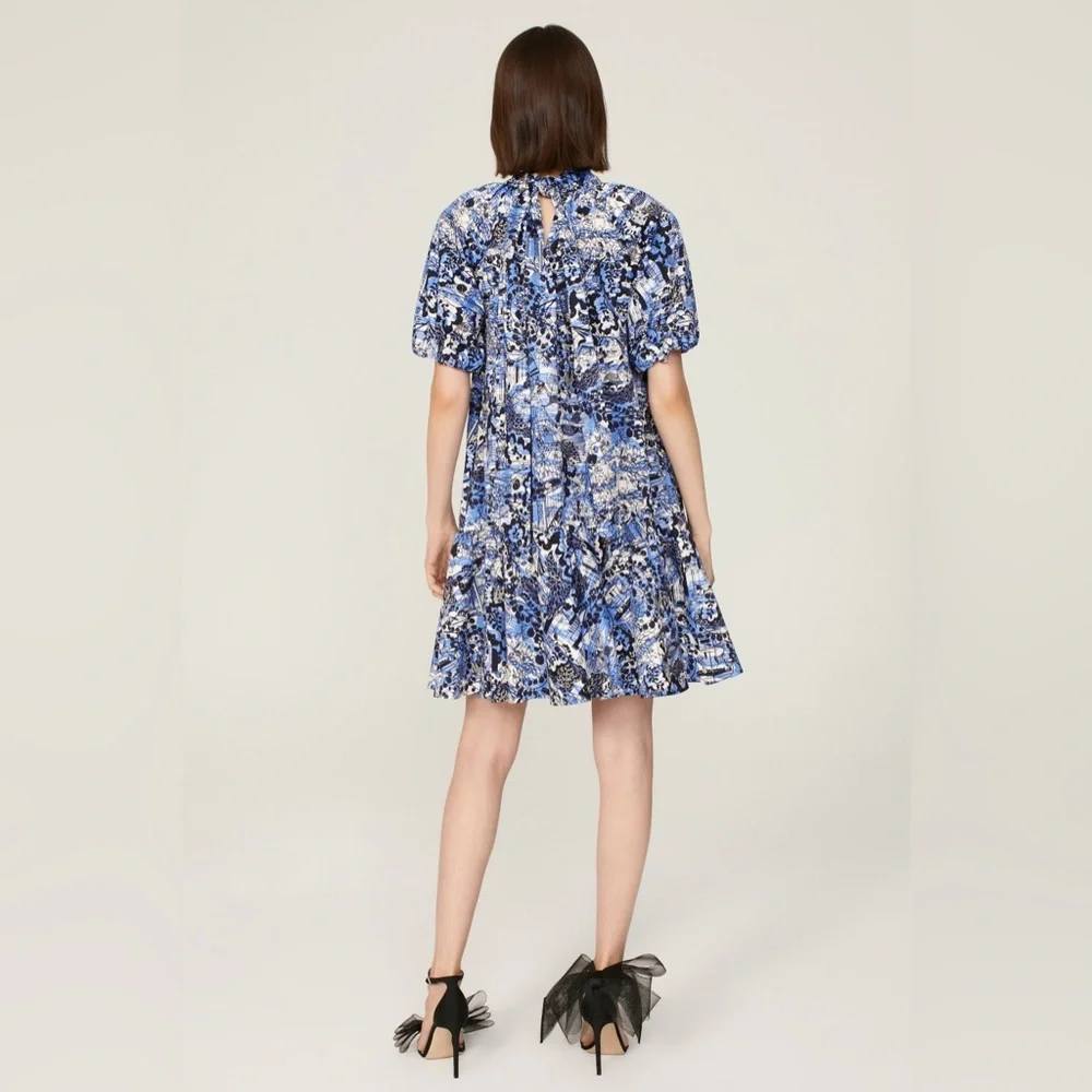 Kate Spade Blue and Black Mini Dress - Picture 5 of 9